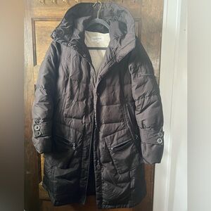 Calvin Klein | Women’s Chocolate Brown Puffer Jacket (Size Small)